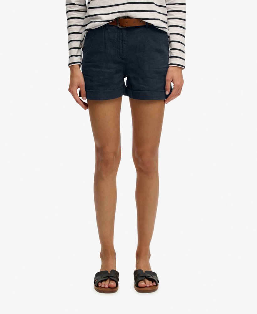 SUPERDRY - D2 Mid Rise Linen Short