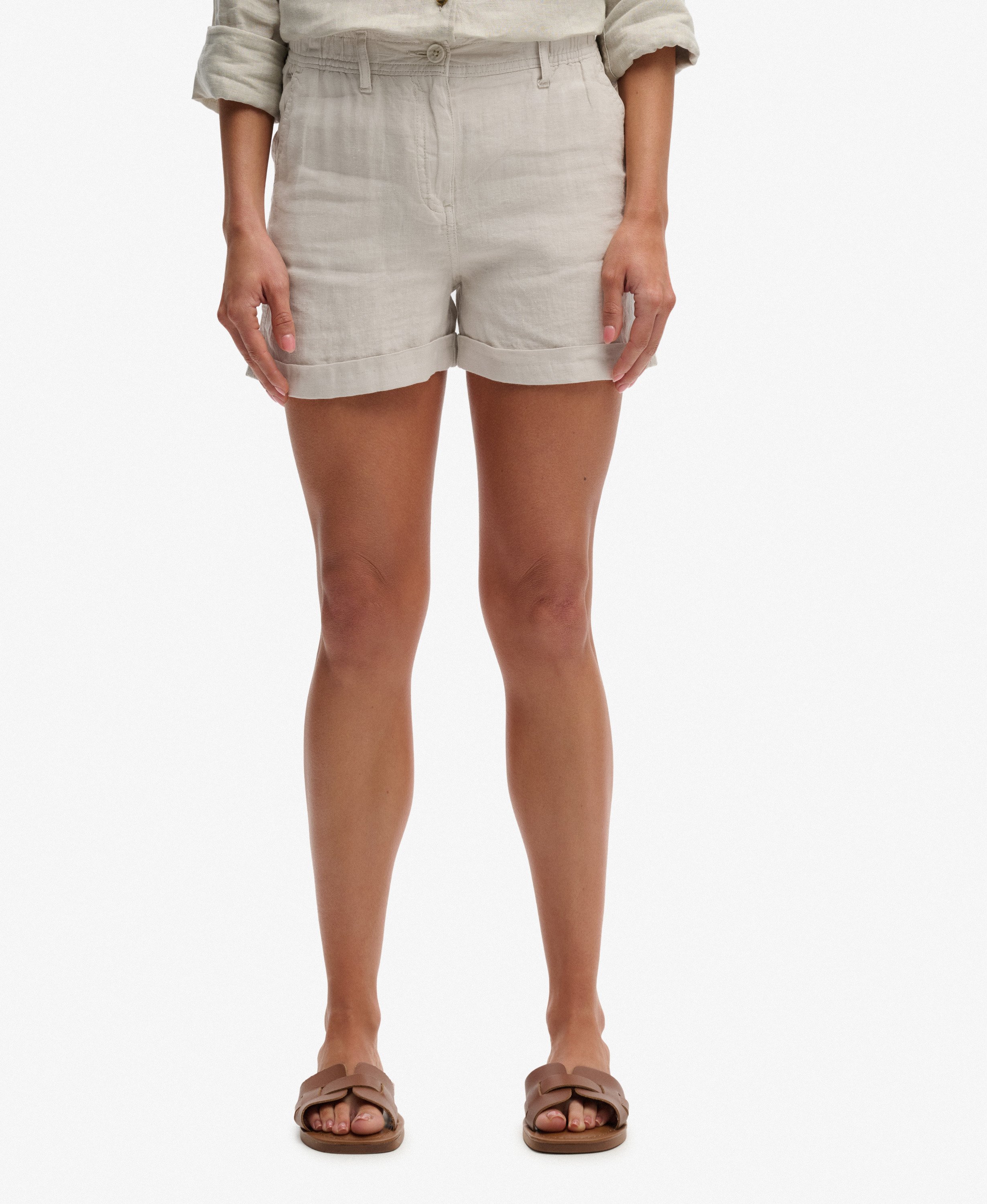 SUPERDRY - D2 Mid Rise Linen Short