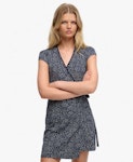 Athletic Essential Wrap Dress