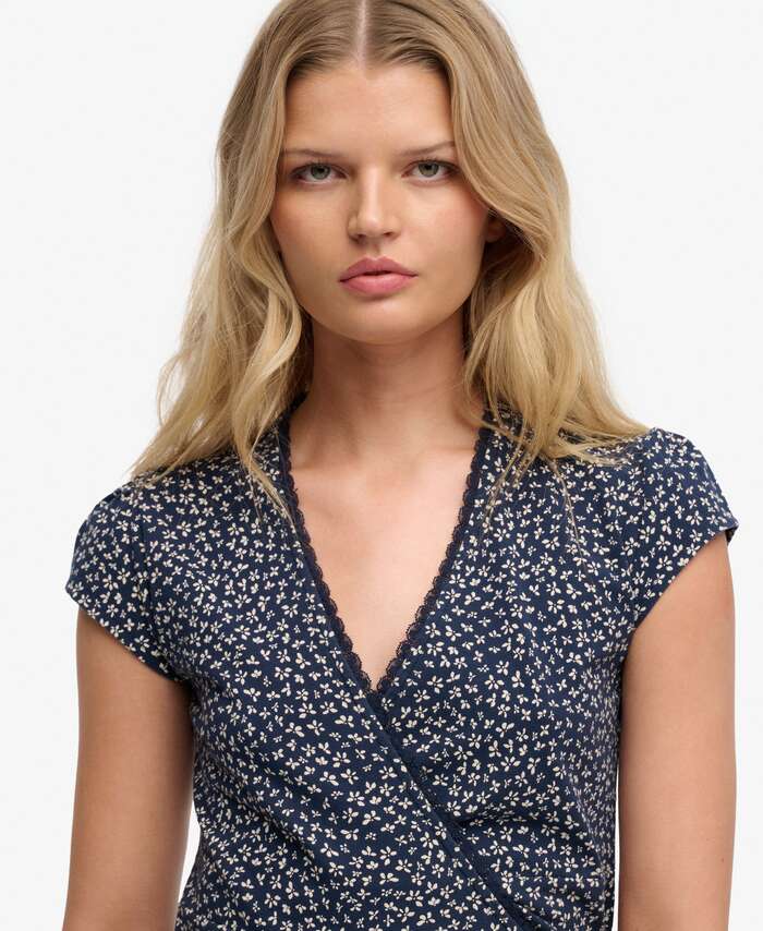 SUPERDRY - Athletic Essential Wrap Dress