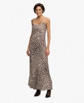 D1 Printed Maxi Slip Dress