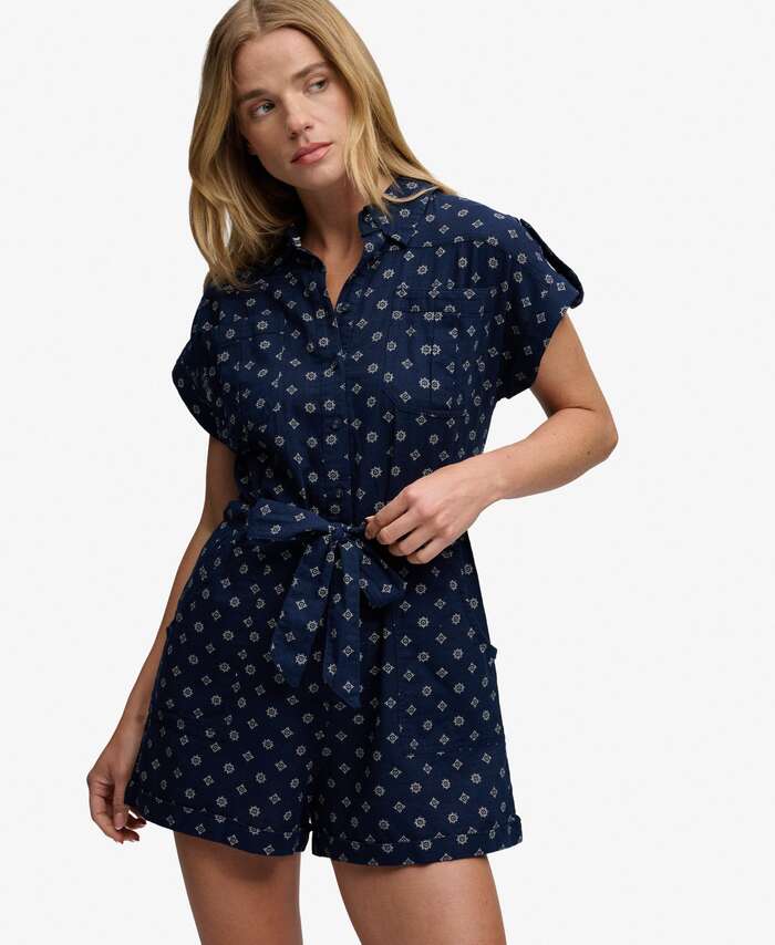 SUPERDRY - Belted Utility Playsuit