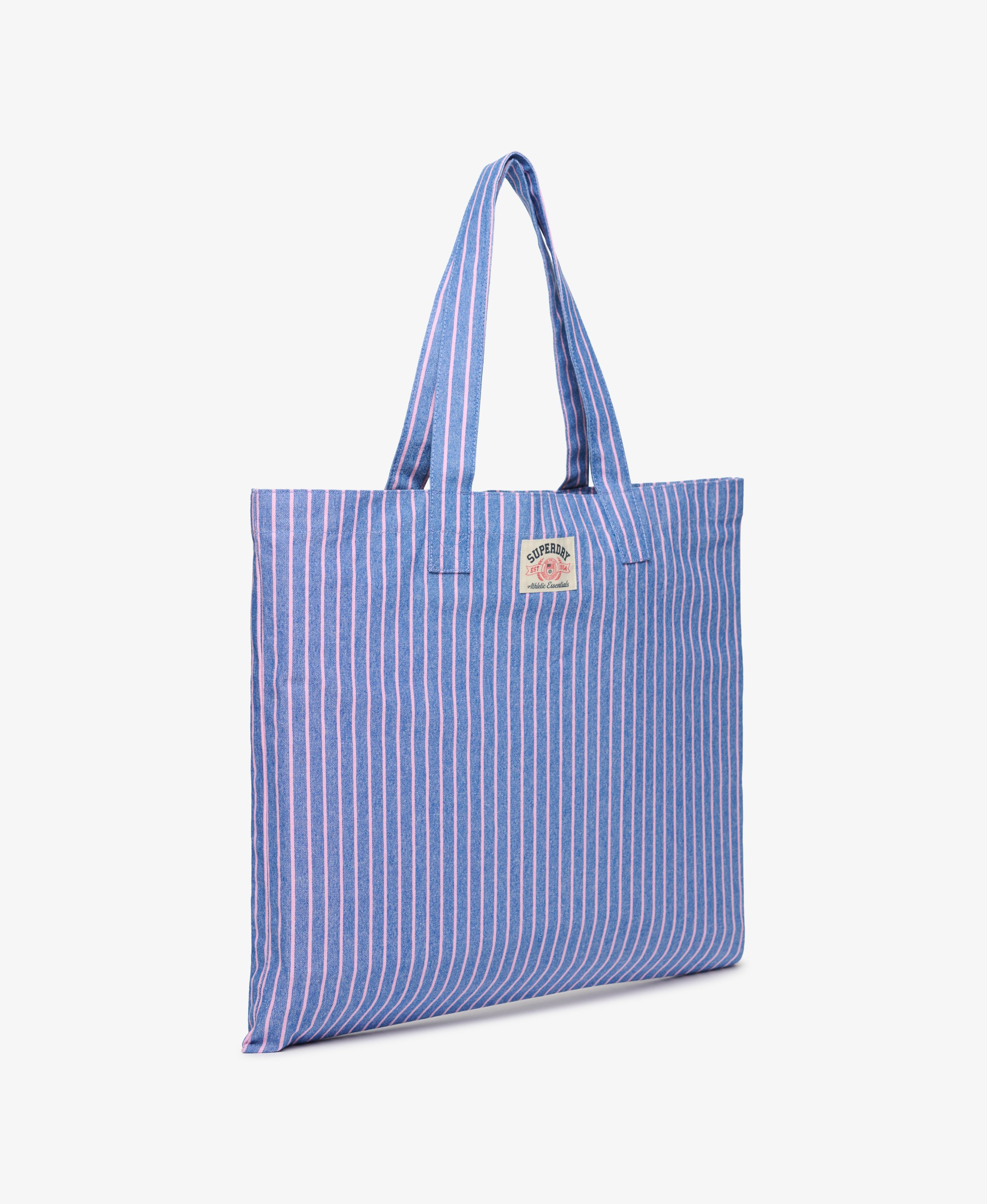 SUPERDRY - Oxford Stripe Tote Bag