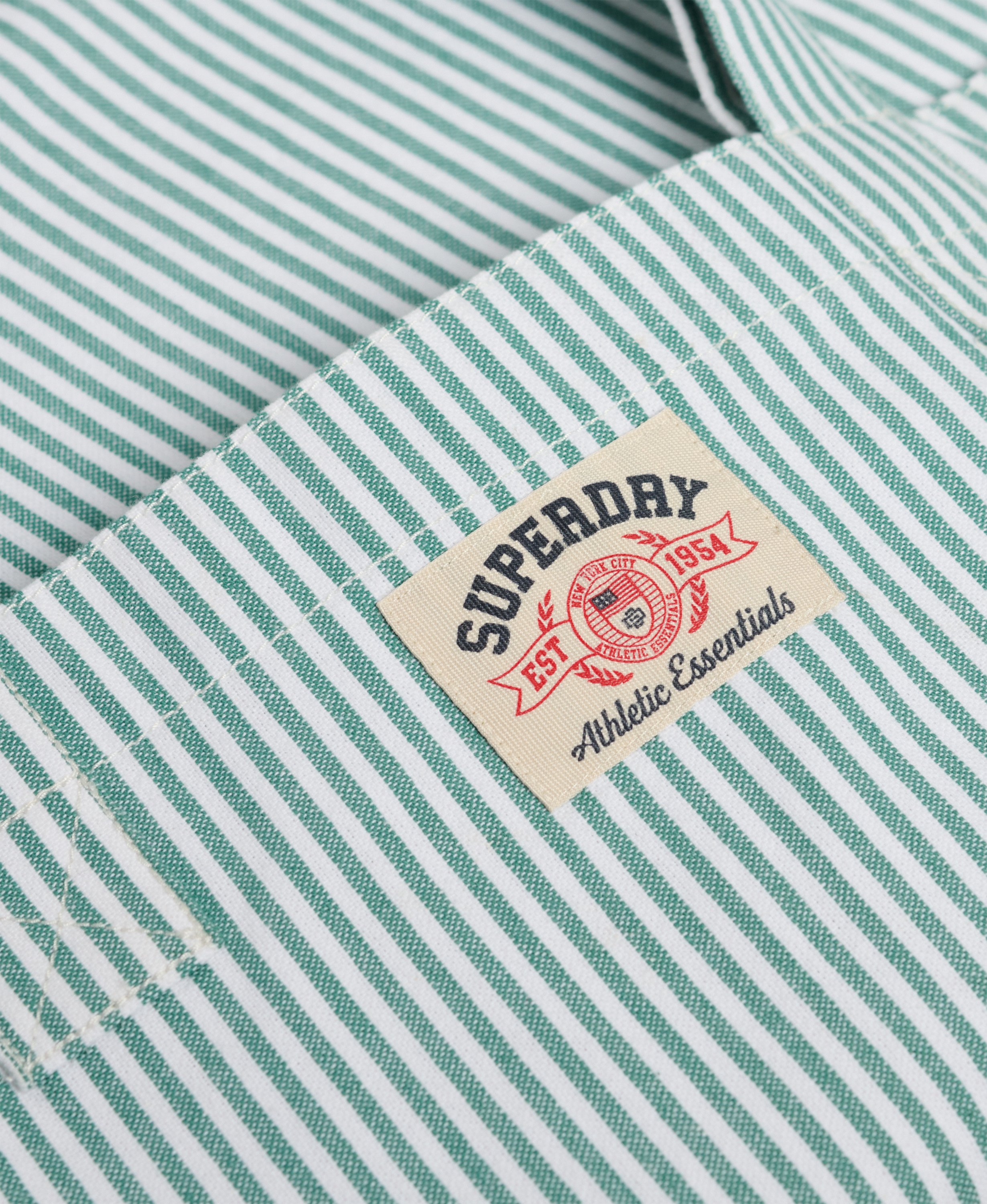 SUPERDRY - Oxford Stripe Tote Bag