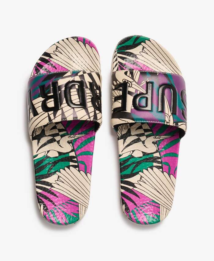 SUPERDRY - Printed Pool Slide