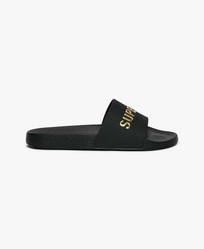 SUPERDRY - Premium Metallic Pool Sliders
