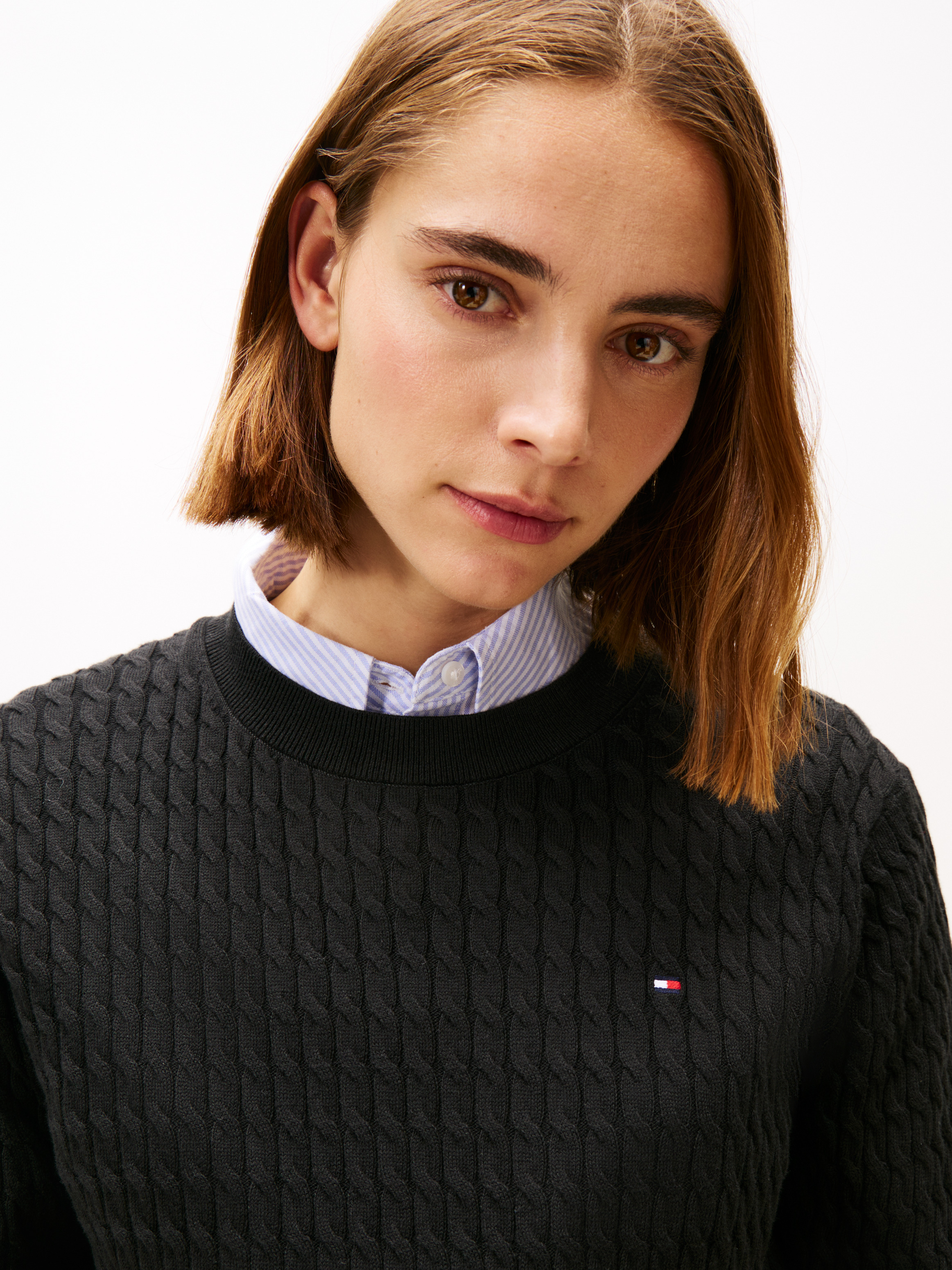 TOMMY HILFIGER - Cable Knit Jumper