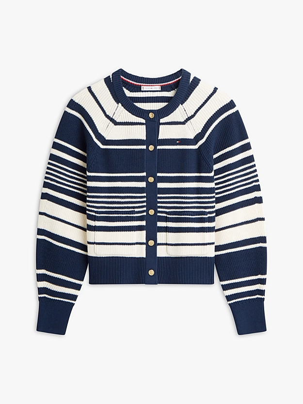 TOMMY HILFIGER - Cotton Stitch Cardigan