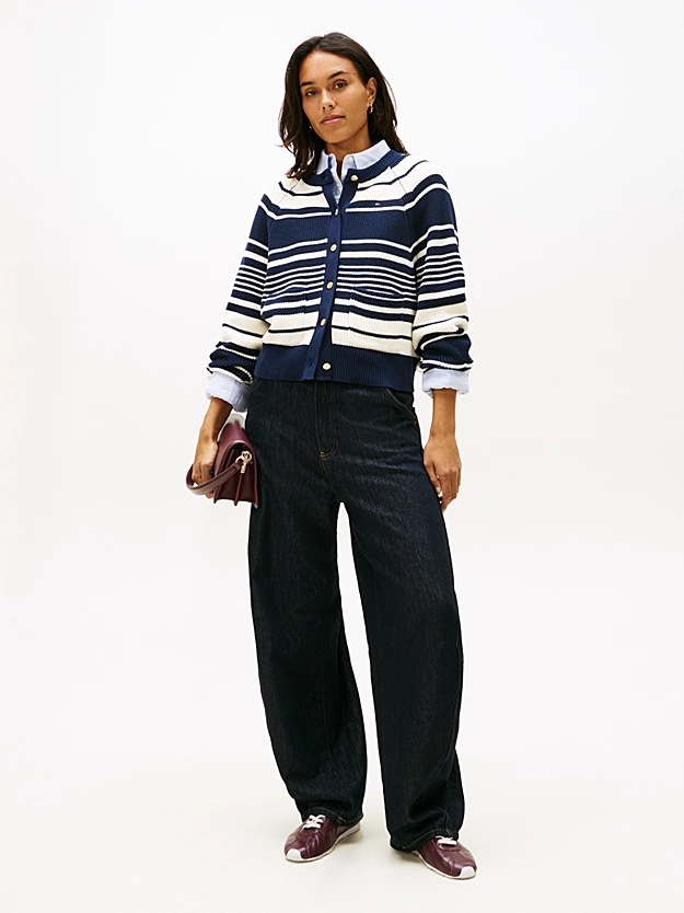 TOMMY HILFIGER - Cotton Stitch Cardigan