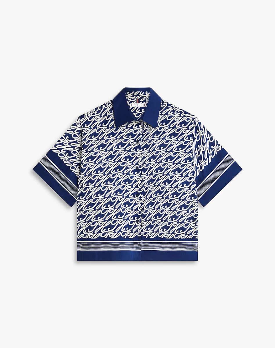 TOMMY HILFIGER - Swimshop Silk Voile Shirt