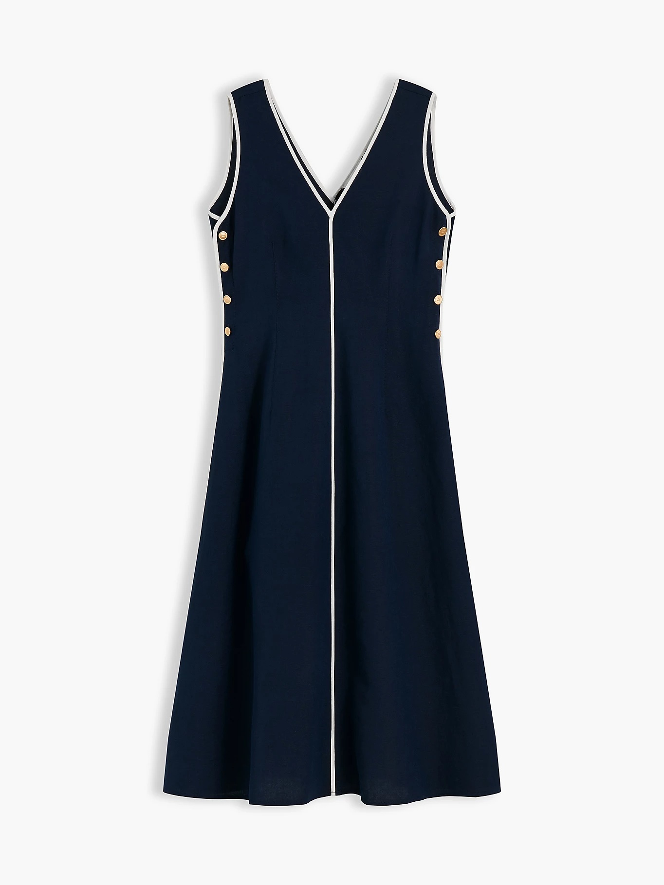 TOMMY HILFIGER - Contrast Binding Strap Dress