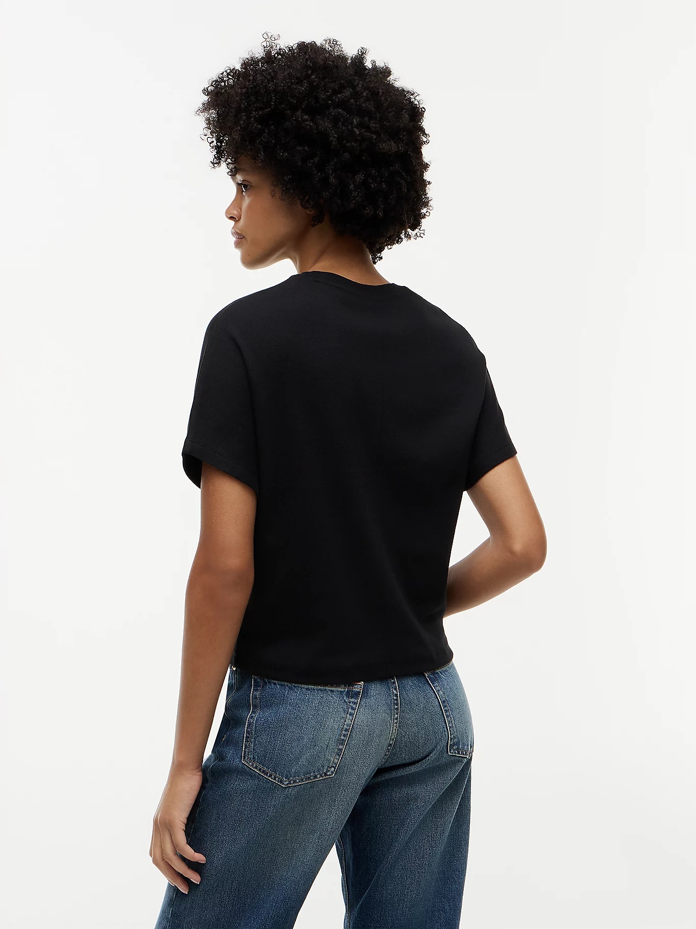 TOMMY HILFIGER - Batwing Sleeve Crew Neck T-Shirt
