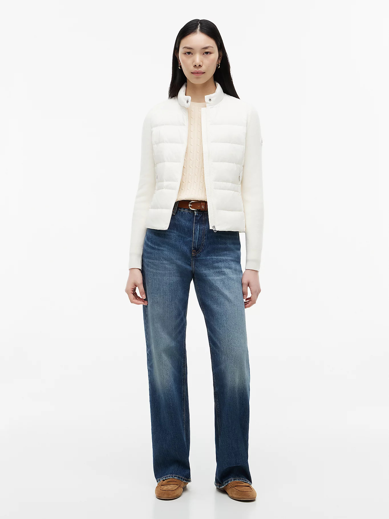 TOMMY HILFIGER - Lightweight Down Knit Mix Jacket