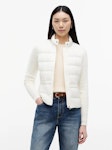 Lightweight Down Knit Mix Jacket