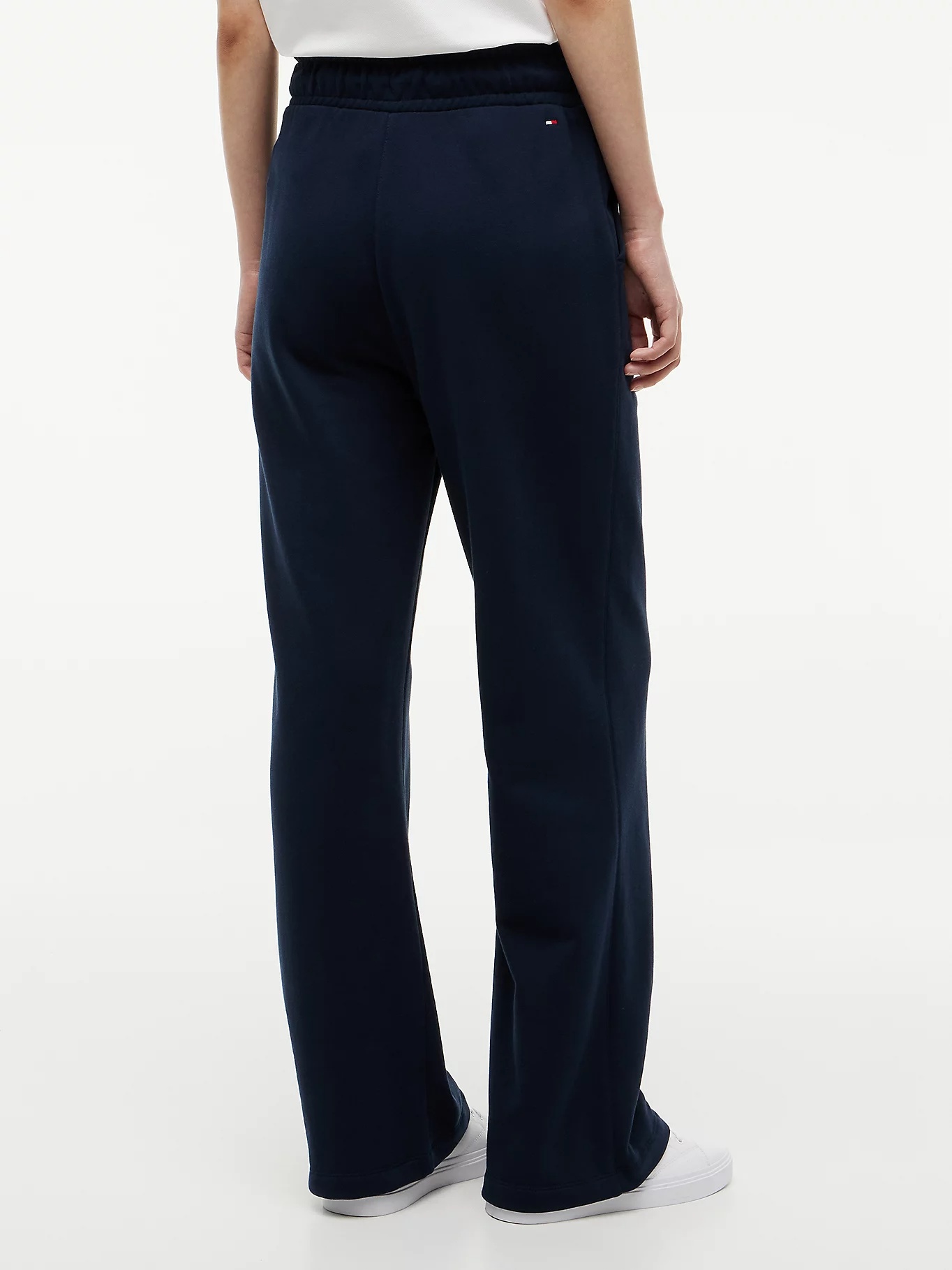 TOMMY HILFIGER - Logo Straight Drawstring Joggers
