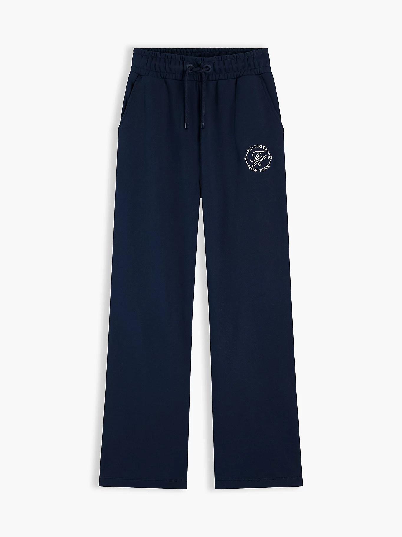 TOMMY HILFIGER - Logo Straight Drawstring Joggers