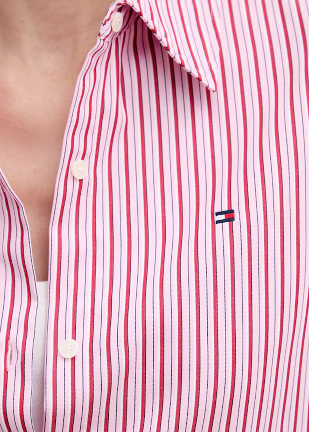 TOMMY HILFIGER - Summer Poplin Regular Shirt