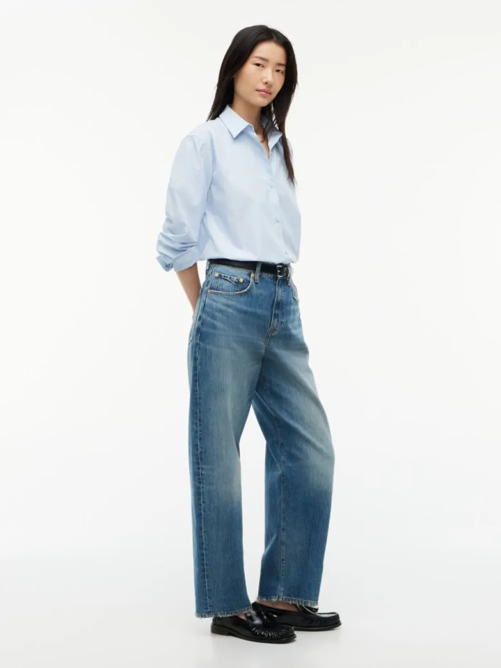 TOMMY HILFIGER - Quinn Mid Rise Barrel Ora