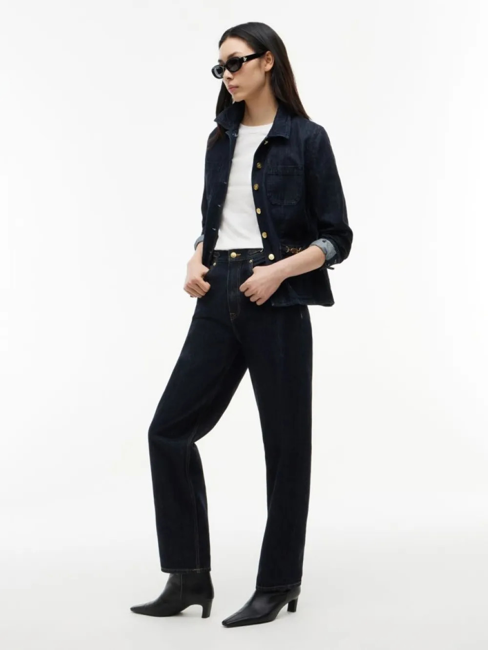 TOMMY HILFIGER - Jackie High Rise Tapered Rinse