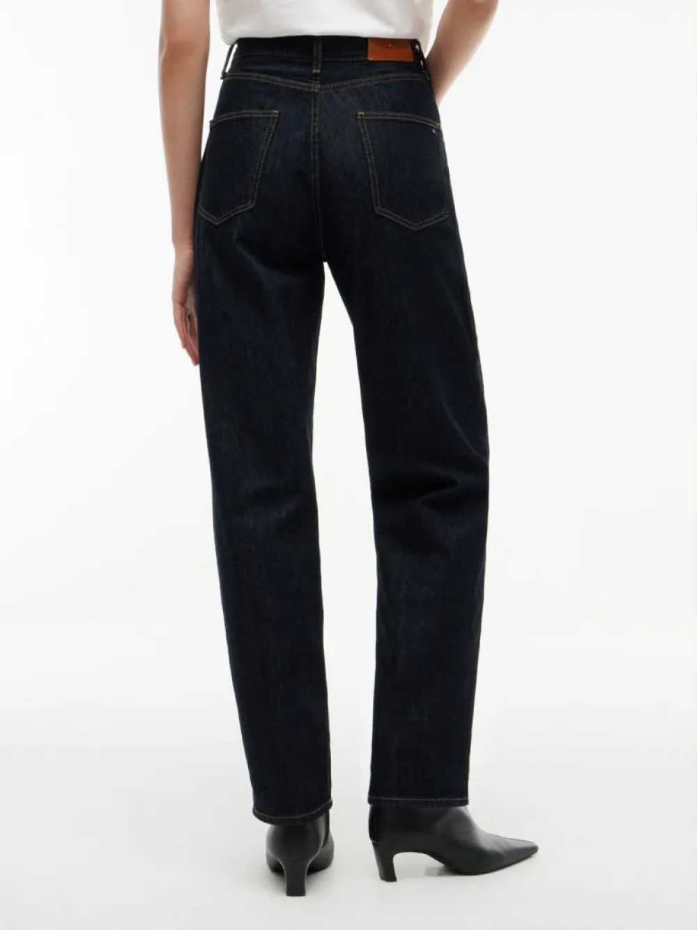 TOMMY HILFIGER - Jackie High Rise Tapered Rinse