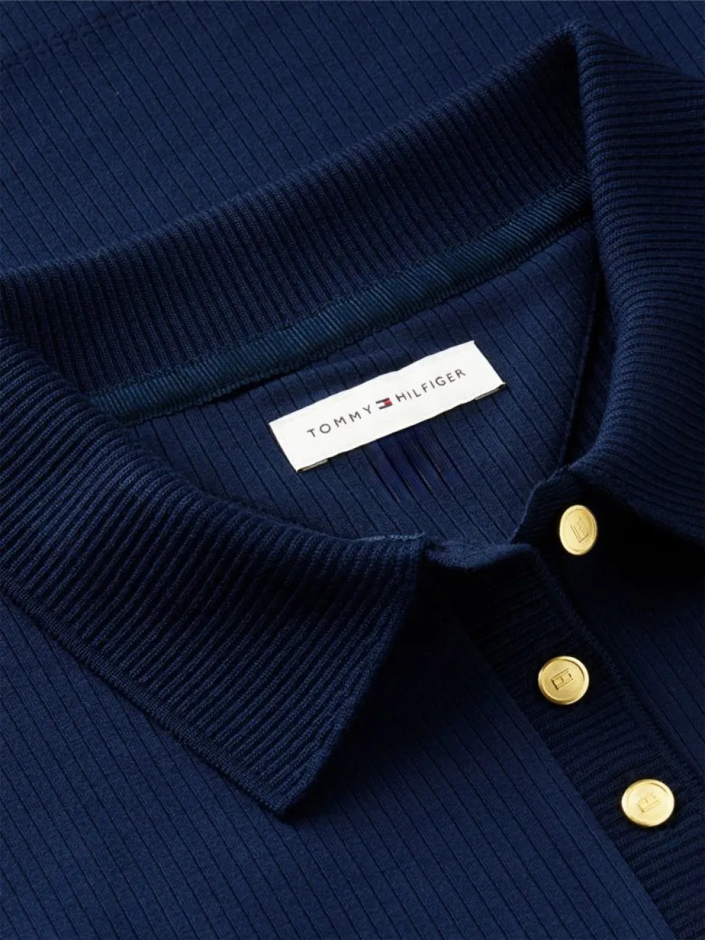 TOMMY HILFIGER - 5X2 Rib Slim Polo