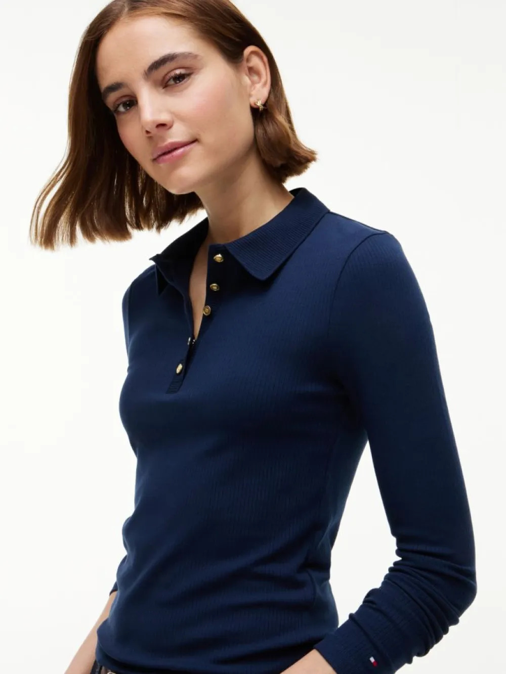 TOMMY HILFIGER - 5X2 Rib Slim Polo