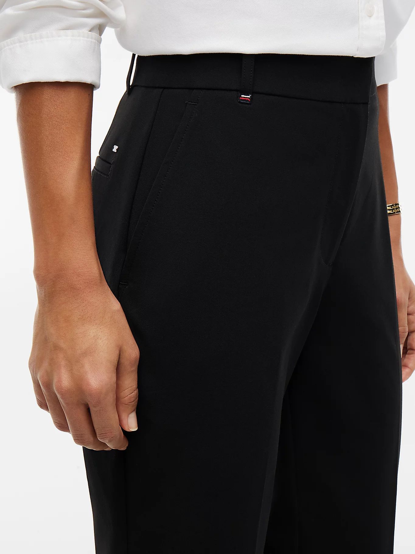 TOMMY HILFIGER - Travel Slim Bootcut Trousers
