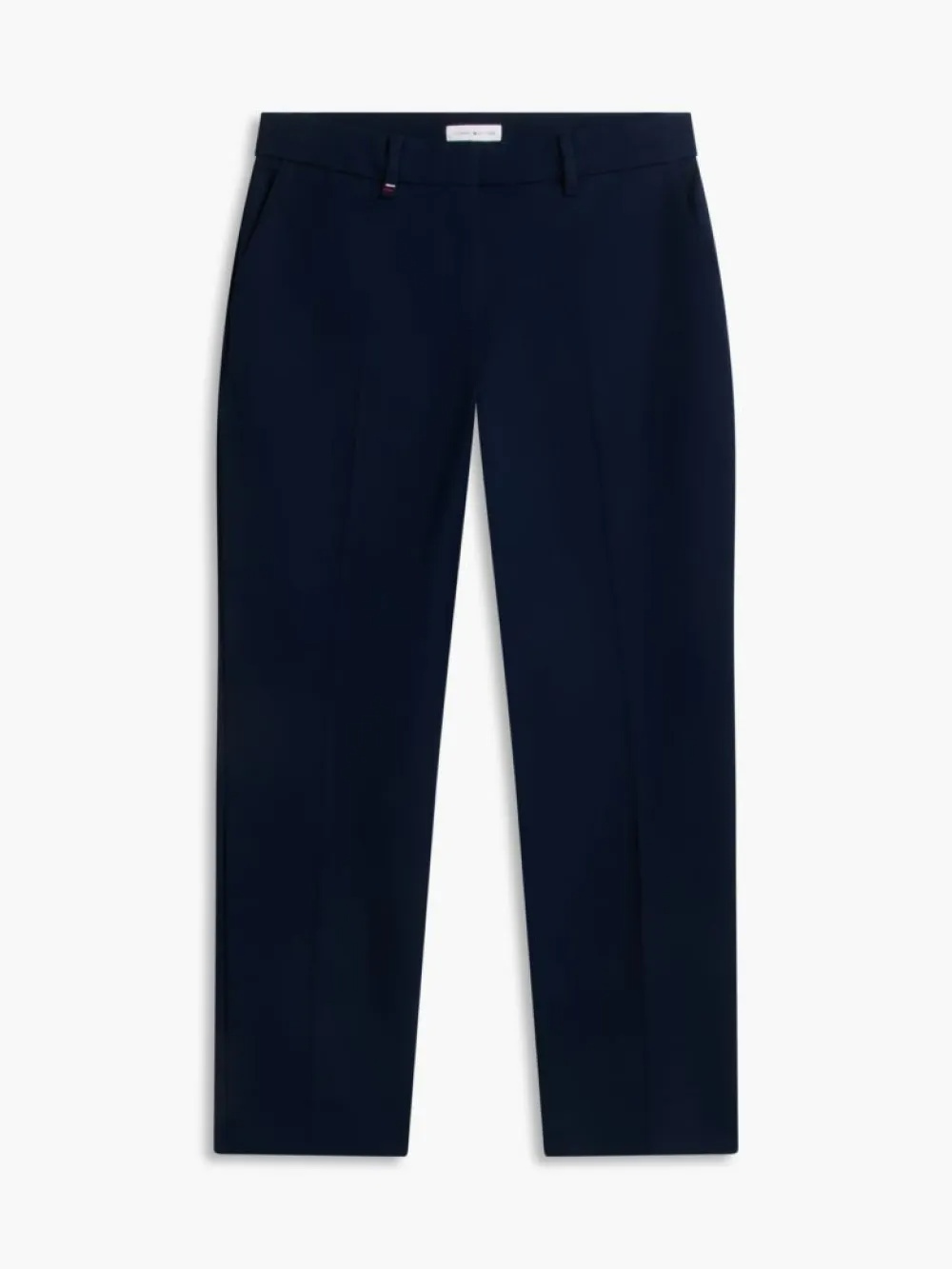 TOMMY HILFIGER - Slim Straight Gabardine Trousers
