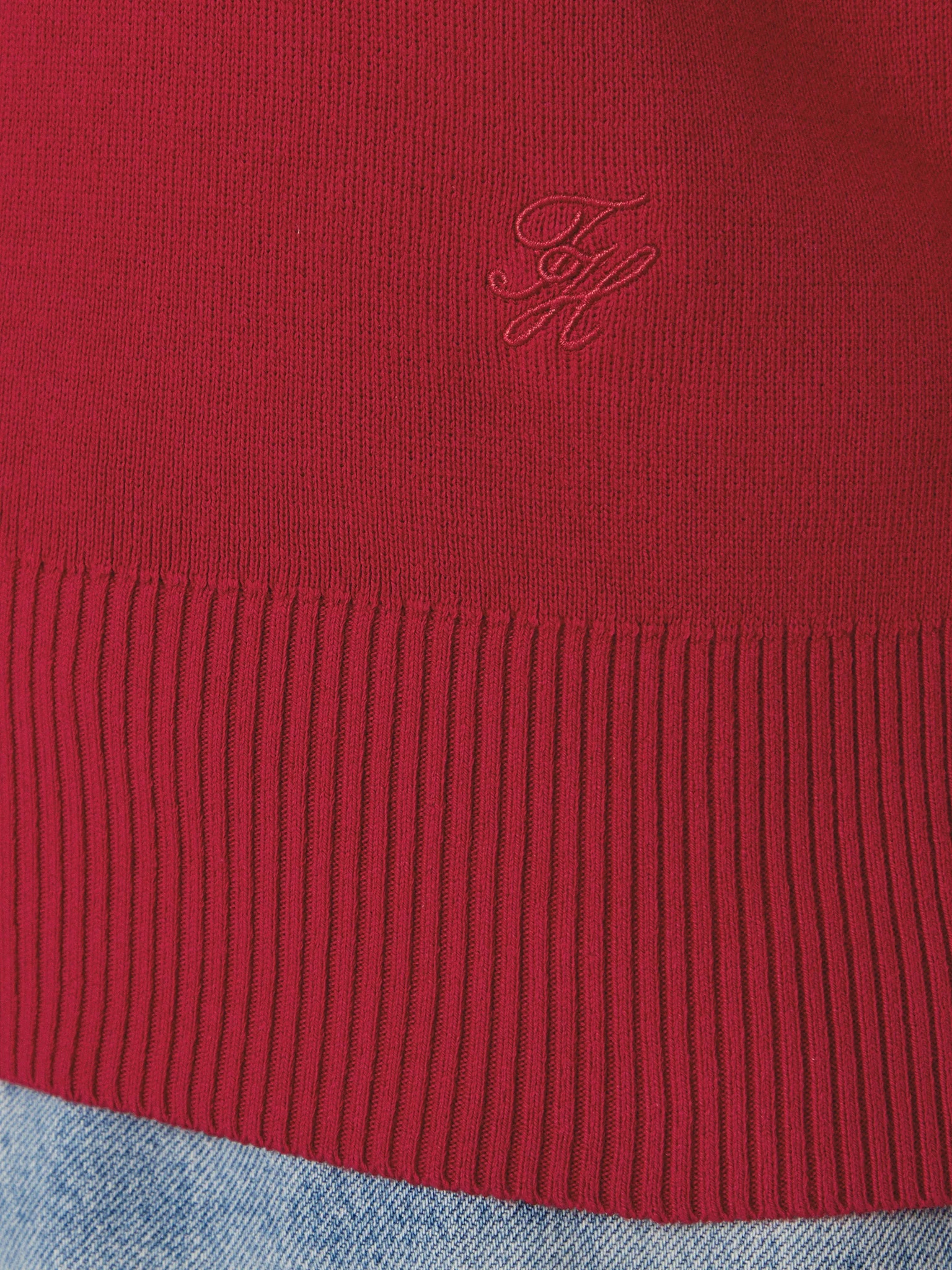 TOMMY HILFIGER - Premium Knit Crew Neck Jumper