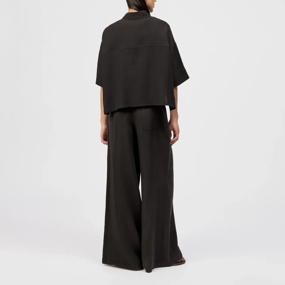 DRYKORN - Boxy Shirt Blouse In Linen