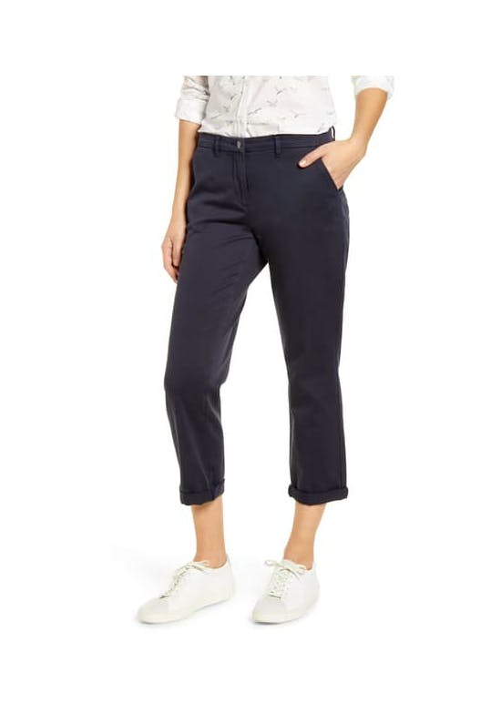 Crop Chino Trousers