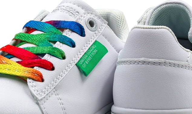BENETTON - Label Multicolor Sneakers