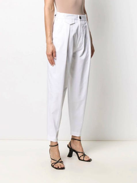 DSQUARED2 - Cotton High Waisted Trousers