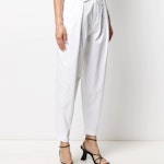 Cotton High Waisted Trousers
