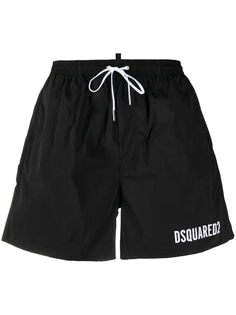 DSQUARED2 - Silver Icon Swimshorts