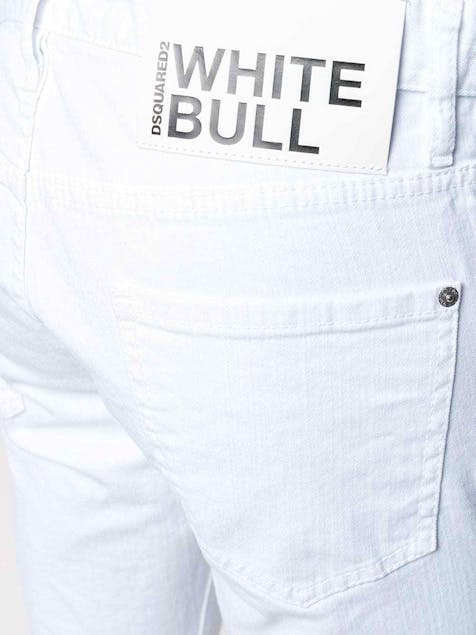 DSQUARED2 - White Bull Denim Cool Guy Jean