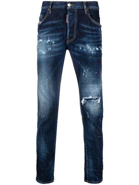 DSQUARED2 - Dark 1 Wash Skater Jeans