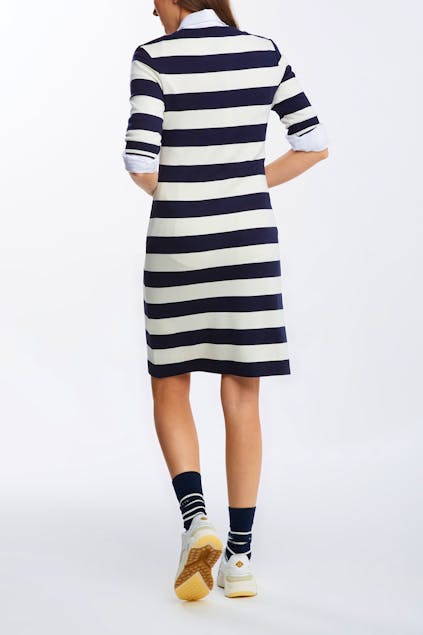 GANT - Striped Jersey Midi Dress