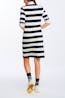 GANT - Striped Jersey Midi Dress