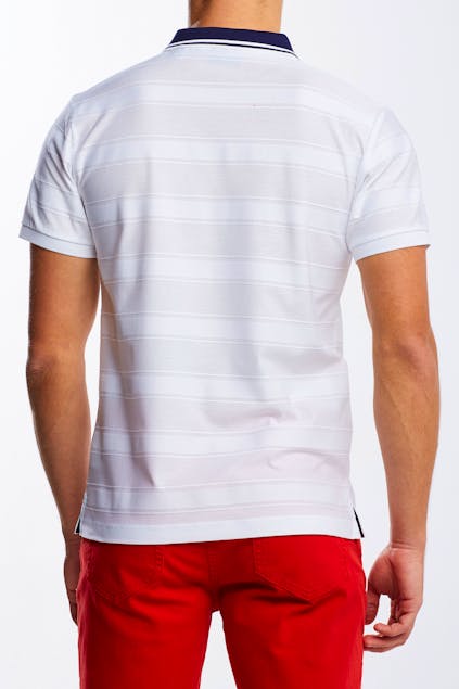 GANT - Texture Stripe Polo Shirt