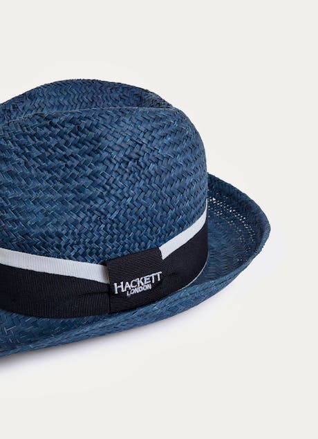 HACKETT - Herringbone Weave Trilby Hat