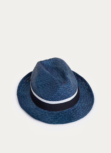 HACKETT - Herringbone Weave Trilby Hat