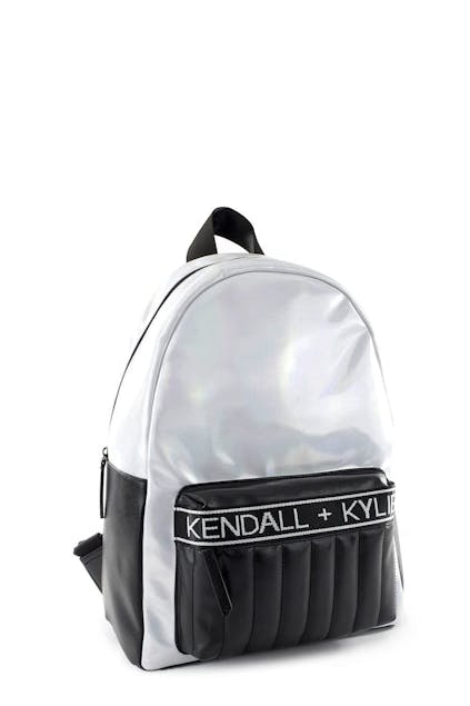 KENDALL AND KYLIE - White Logo Detail Backpack