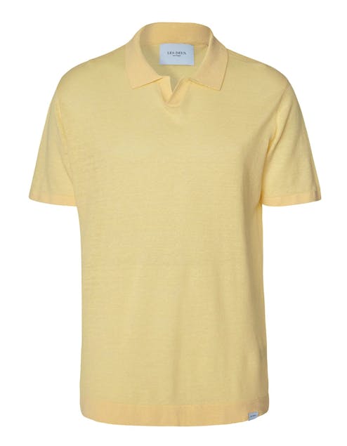 LES DEUX - Elba Linen Polo Shirt