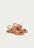 LIU JO - Low leather sandals