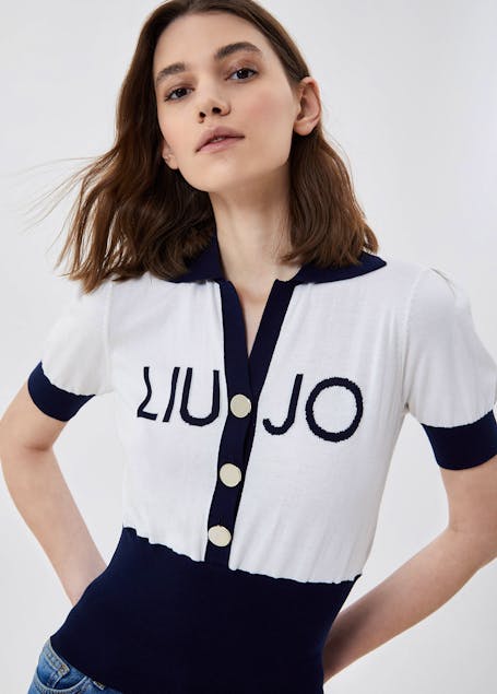 LIU JO - T-Shirt With Buttons