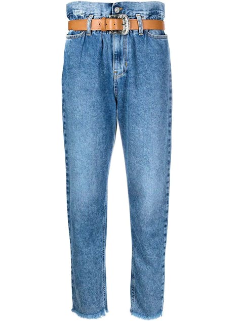 LIU JO - Candy High-Waisted Cropped Jeans
