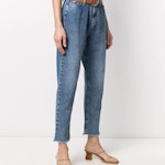 Candy High-Waisted Cropped Jeans