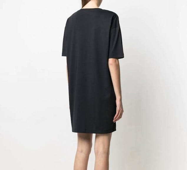 LOVE MOSCHINO - Jersey Mini Black Dress