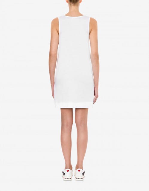 LOVE MOSCHINO - Logo Print Mini Dress